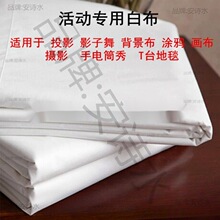 光影剧幕布白布拍照布皮影戏手电筒影子手电筒秀舞台幕布灯光布