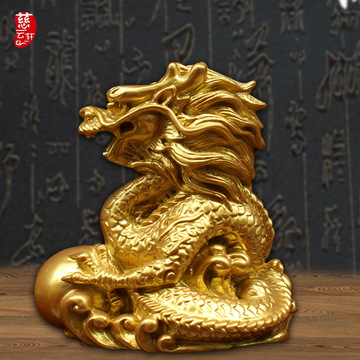 iz4a十二生肖 摆件仿铜 鼠牛虎兔龙蛇马羊猴鸡狗猪家居客厅工艺品