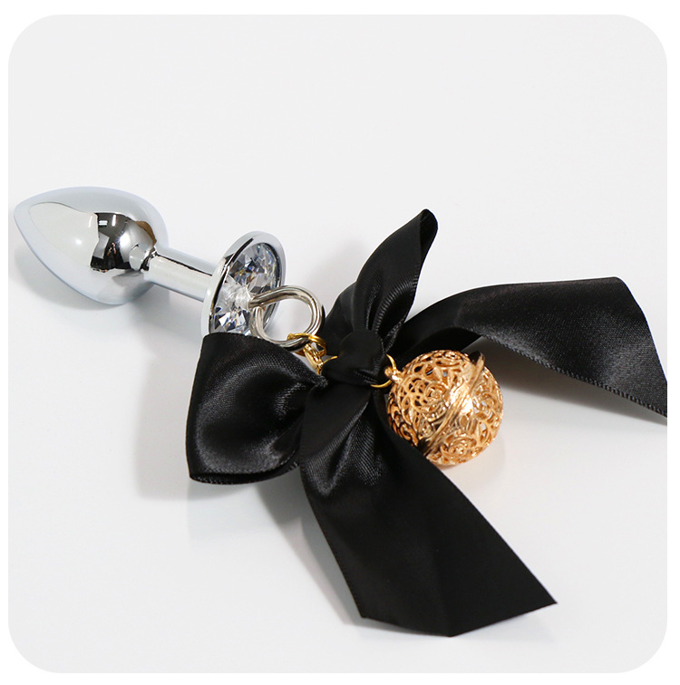 久爱成人用品情趣sm铃铛肛塞套装夫妻调教蝴蝶结束缚乳夹厂家直销