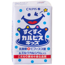 新货日本进口calpis可尔必思水语乳酸菌可儿必思儿童宝宝酸奶饮料