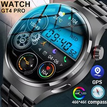 GT4PRO智能手表蓝牙通话防水运动智能手表语音助手smart watch