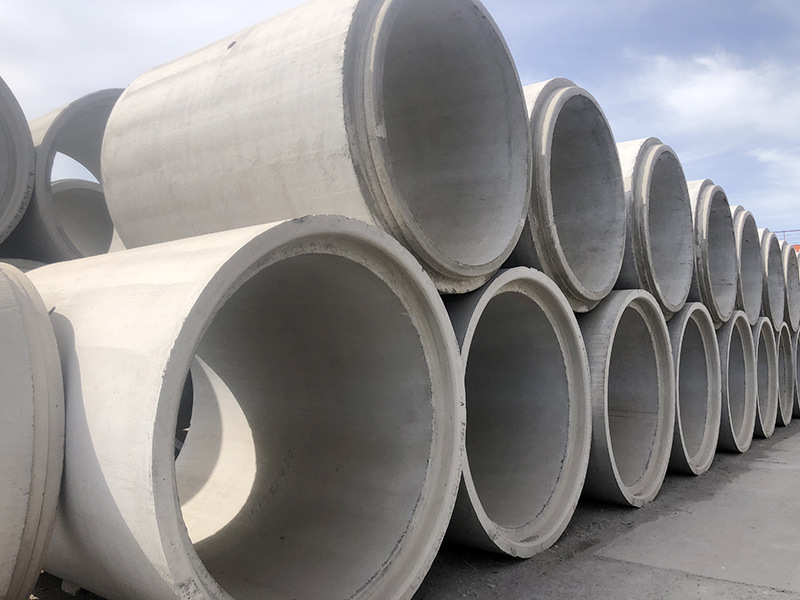 1800企口管下水道排污管钢筋混凝土水泥管单排圆孔排水管