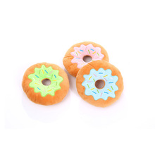 创意甜甜圈毛绒狗狗玩具蛋糕造型磨牙啃咬玩具互动宠物玩具定制