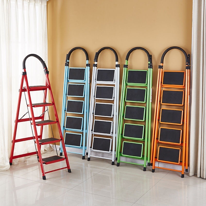 室内人字梯工程梯小扶梯加厚轻巧轻便合梯扶梯加宽装修家用梯子