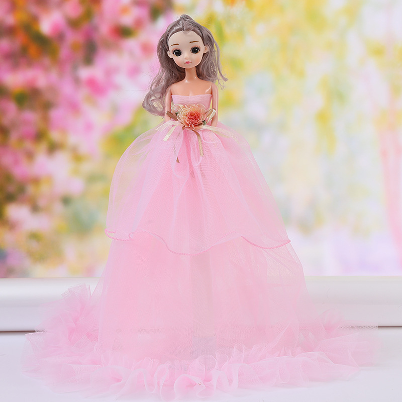 葆贝迪55cm大婚纱公主洋娃娃女孩玩具挂件生日礼物幼儿园奖励礼品