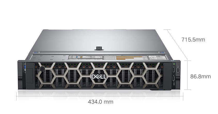 适用dell服务器r750 2u机架式intel至强4310数据库虚拟化深度学习