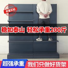 加厚超市货架展示架便利店小卖部母婴文具店零食置物架单双面靠墙