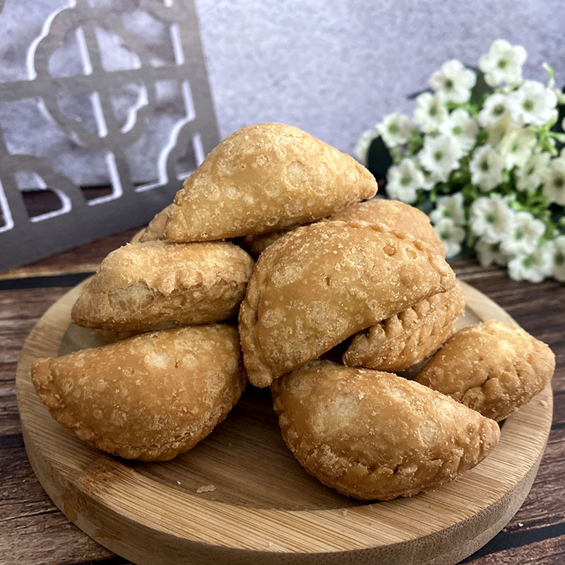 素食广东特产年货贺年小吃油炸饺子手工酥角油角仔8090怀旧零食