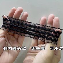 项圈女颈带禁欲系薄款脖套领圈护颈带脖颈链蕾丝假领子遮疤颈带女