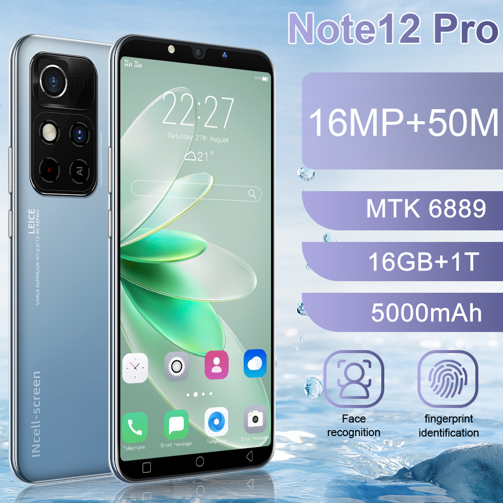 跨境手机note12 pro智能手机 5.8寸hd 屏(1gb 8gb)外贸安卓手机