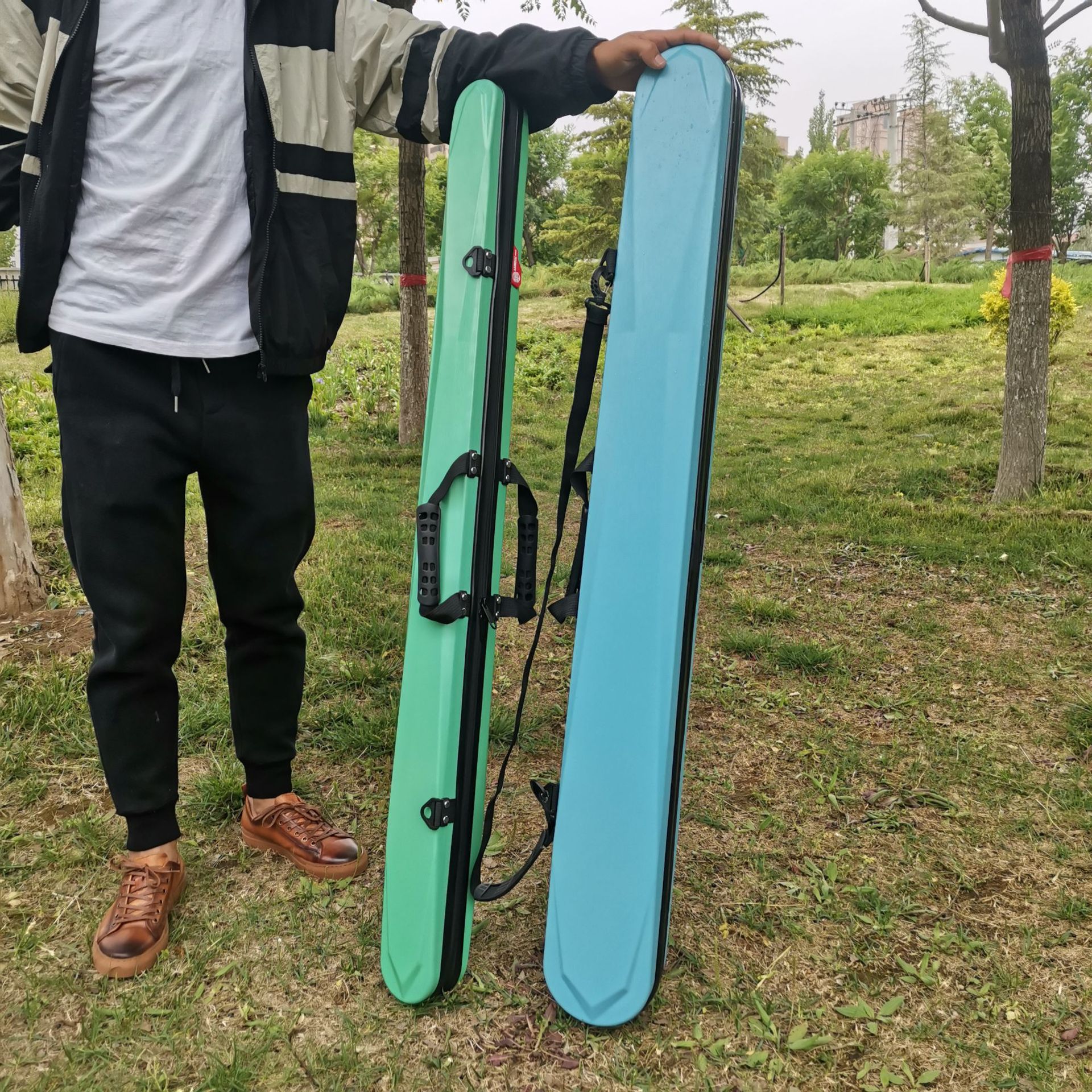 25米渔具包125厘米鱼竿包三层钓鱼包pu能装