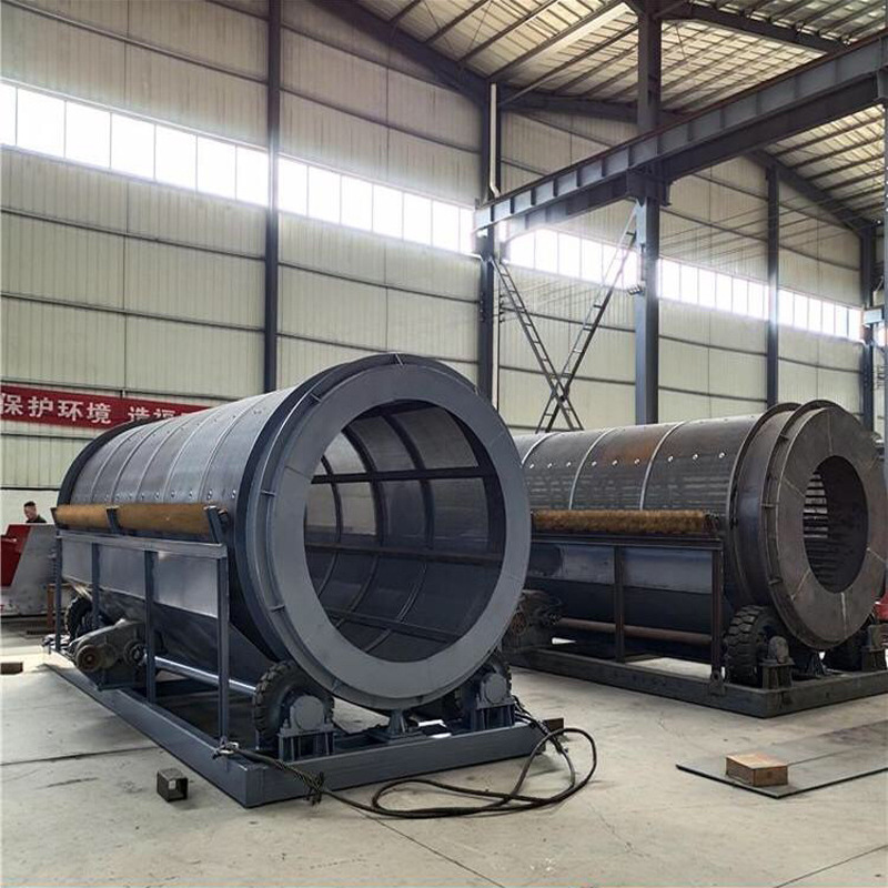 生活垃圾无轴滚筒筛 煤炭垃圾分选设备 采石场多层无轴滚筒筛
