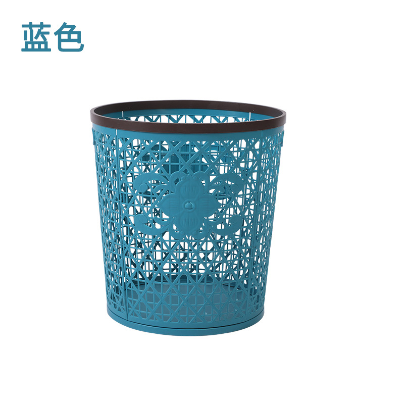 B33 Hollow Dirty Clothes Basket Foldable Plastic Laundry Basket Bathroom Toilet Dirty Laundry Toy Portable Storage Basket