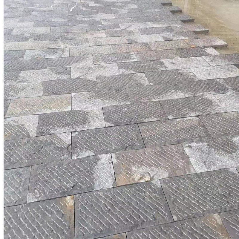 荔枝面青石板 庭院别墅铺路机切面花岗岩青石板 斜纹青石板-阿里巴巴