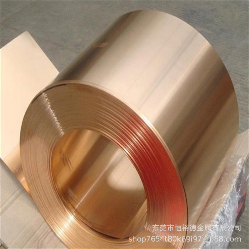 特硬钛铜YCUT-FX钛铜带nkt322钛铜箔 C19900钛铜片高硬度弹簧片