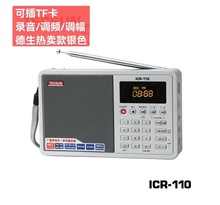 Tecsun/德生 ICR-110可插TF卡调频/调幅录音机/数码音频播放器