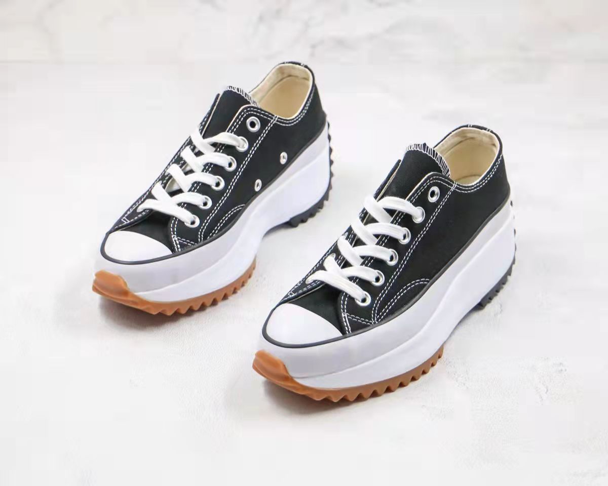 正品首尔匡威莱斯肖战同款经典内增高厚底松糕鞋女帆布鞋男莆田鞋