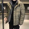 Down Jackets coat man 2022 Winter clothes new pattern men's wear Chaopai have cash less than that is registered in the accounts False two Double collar Down Jackets