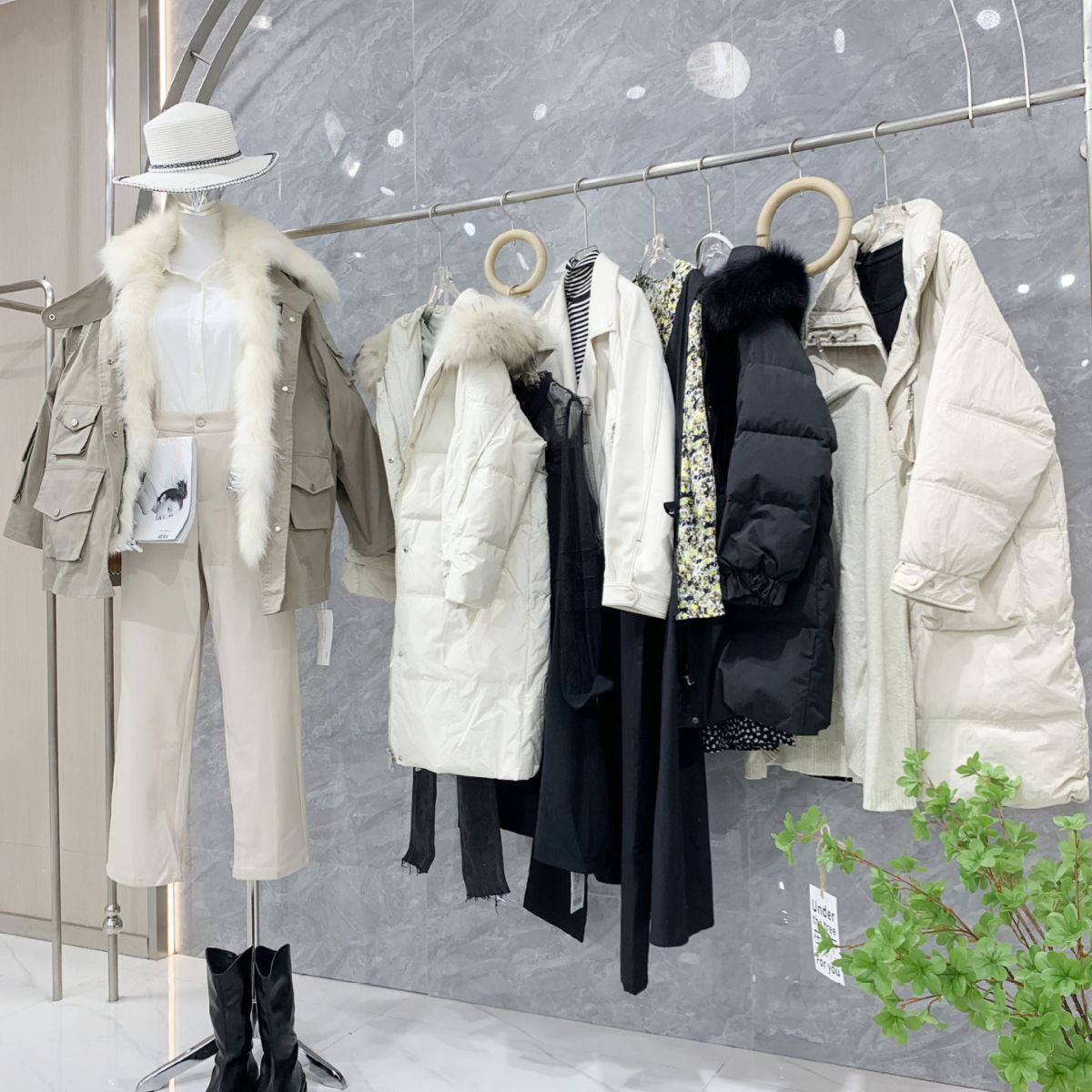 艾娃女装尾货批发elva简约都市秋冬气质女装品牌折扣批发一手货源