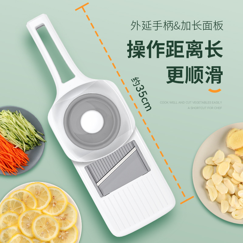 Kok Multi-Function Vegetable Chopper Slice Shredder Kitchen Gadget with Box Water Filter Potato Grater