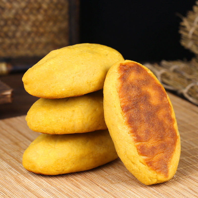 山东纯手工玉米面饼子粗粮杂粮窝窝头孕妇早餐主食杂粮包馒头煎饼