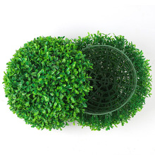 仿真植物草球塑料尤加利米兰草吊顶装饰吊球商场活动绿植美化造景