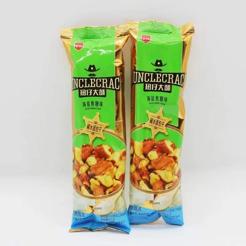 丹夫伯力爵扭仔大酥碱水面包干 海盐焦糖味 烤肉味 一箱4斤-阿里巴巴