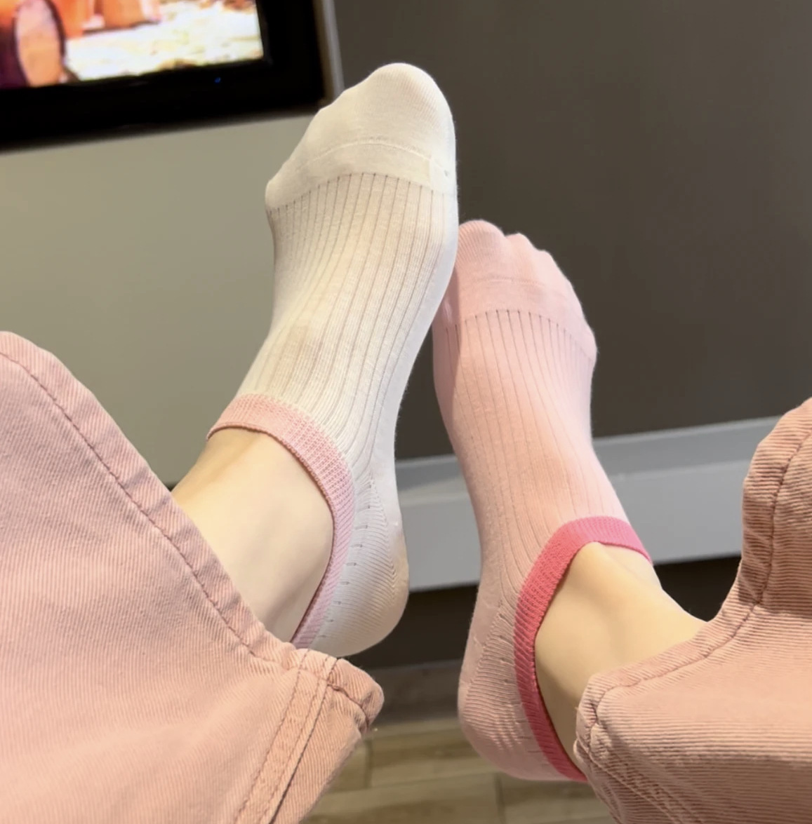 夏季薄款隐形袜浅口短袜纯色棉袜透气袜子女船袜ins不掉跟女士袜