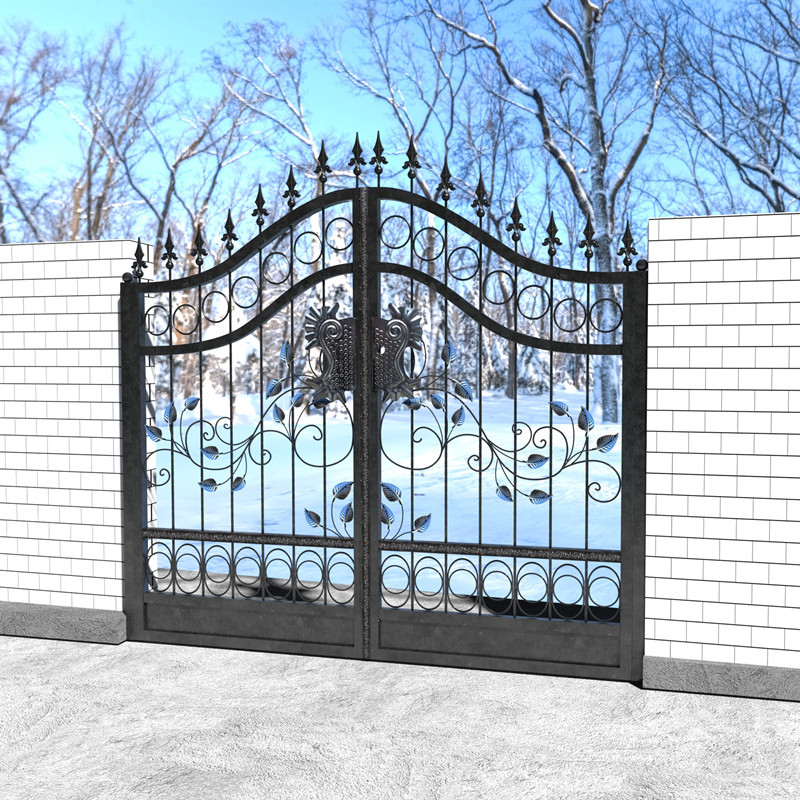 欧式铁艺大门铁门栅栏门别墅门仿古门庭院门花园门院子门批发