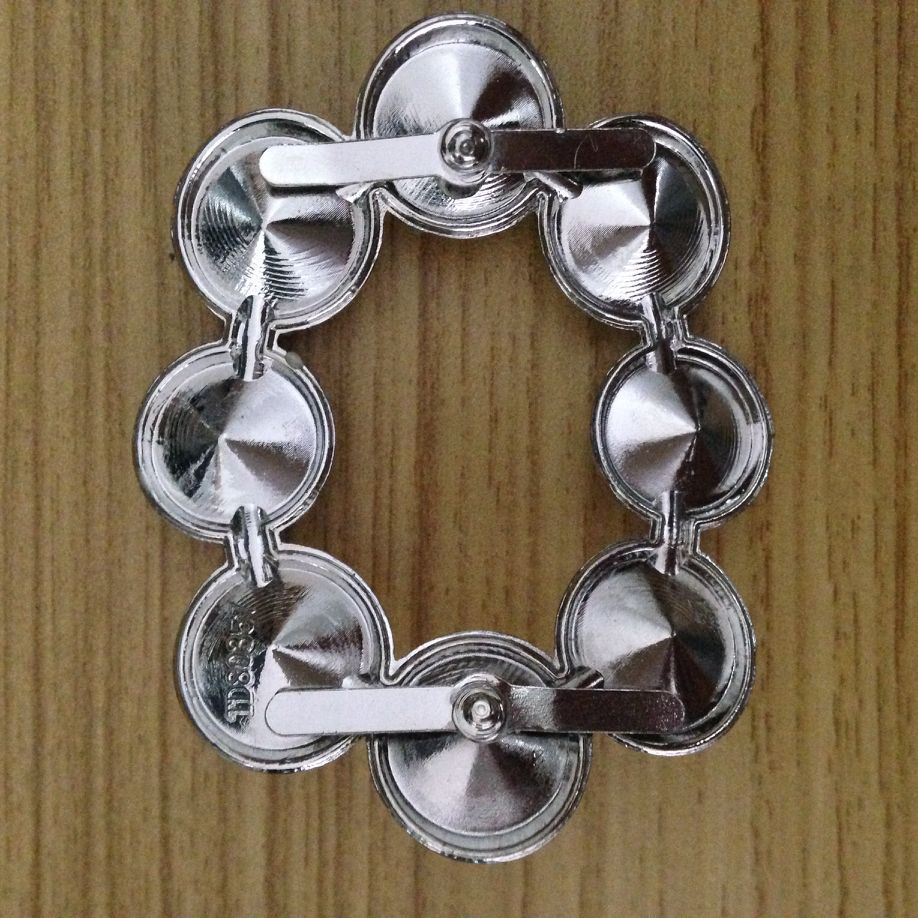 腾达鞋扣金属鞋扣鞋花女式皮带腰带针扣产品圆形水钻扣