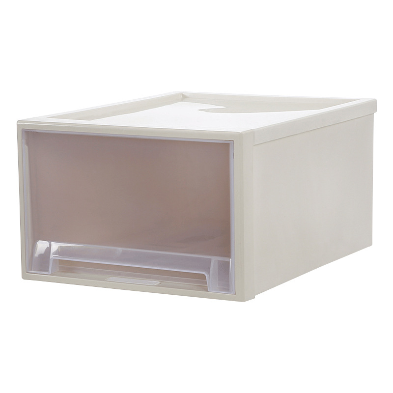 婴儿换尿布台抽屉式收纳箱尿布棉柔巾收纳盒袜子浴巾小被子收纳盒 图