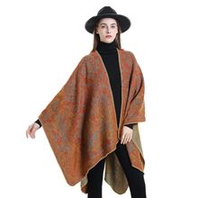 New Imitation Cloak Flower Scarf Female Ethnic Fashion Warm