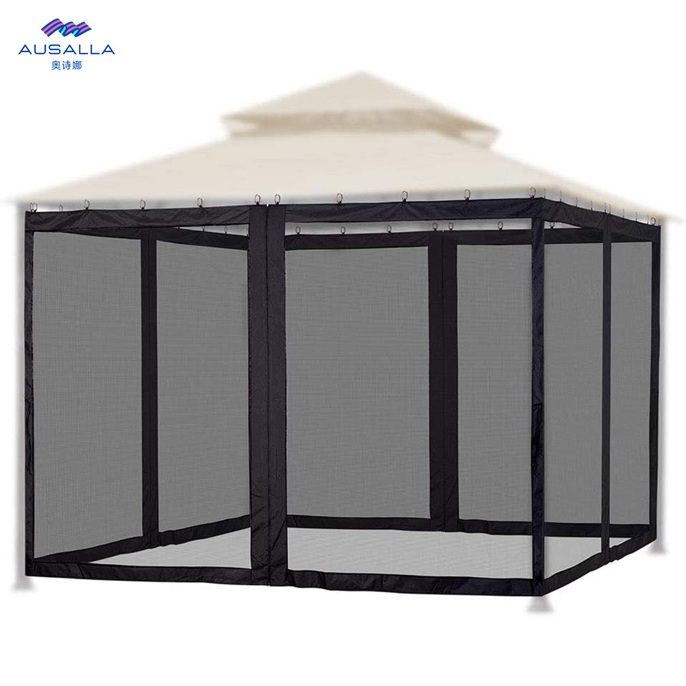 Outdoor Tent Mosquito Net Terrace Four-Corner Net Protection Cloth Tent Purse Net Anti Mosquito Garden Courtyard Pavilion Fly Net