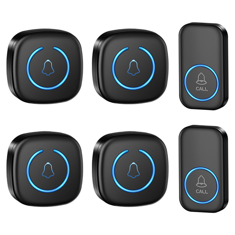 门铃无线家用超远距离智能电子遥控铃铛老人呼叫器办公室叮咚门钟