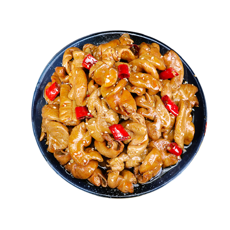 冷吃肥肠麻辣江油即食猪大肠肉类零食100g袋装卤味红烧红油熟食