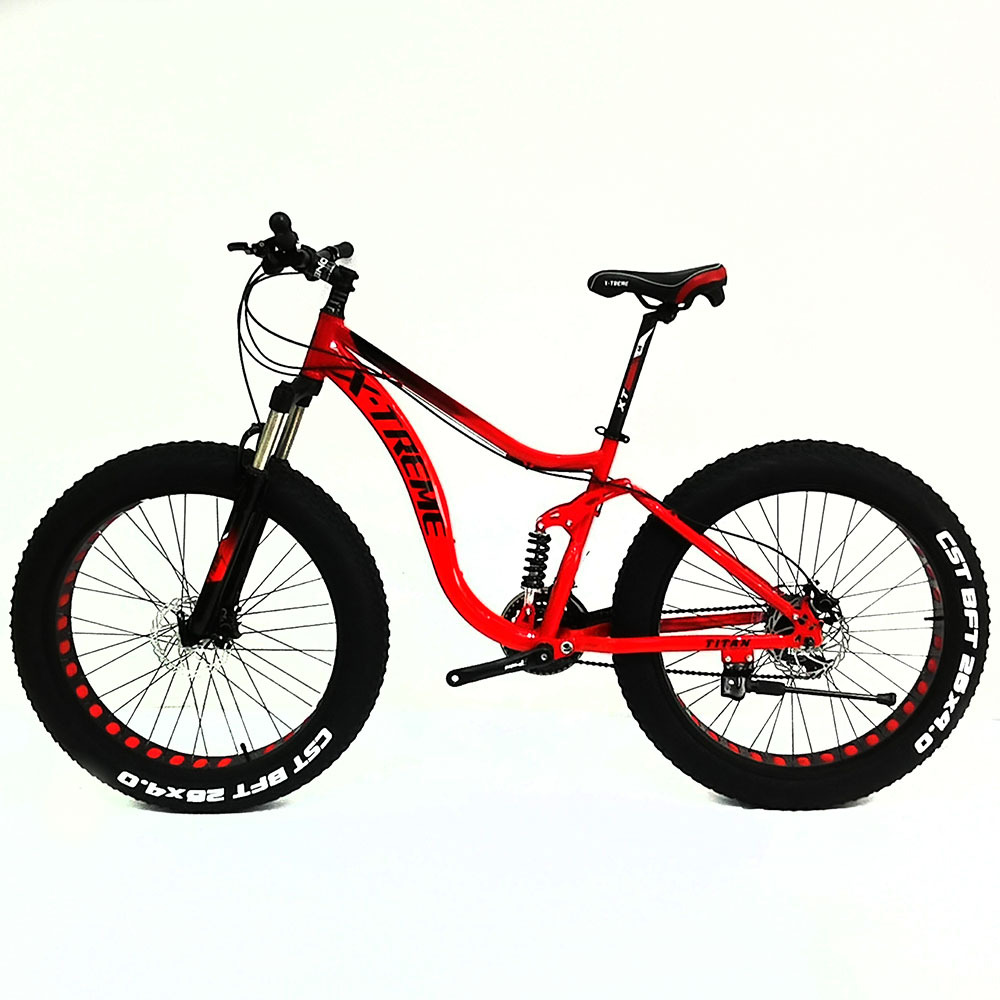 山地自行车批发26寸高碳钢21速山地车减震变速山地自行车学生车