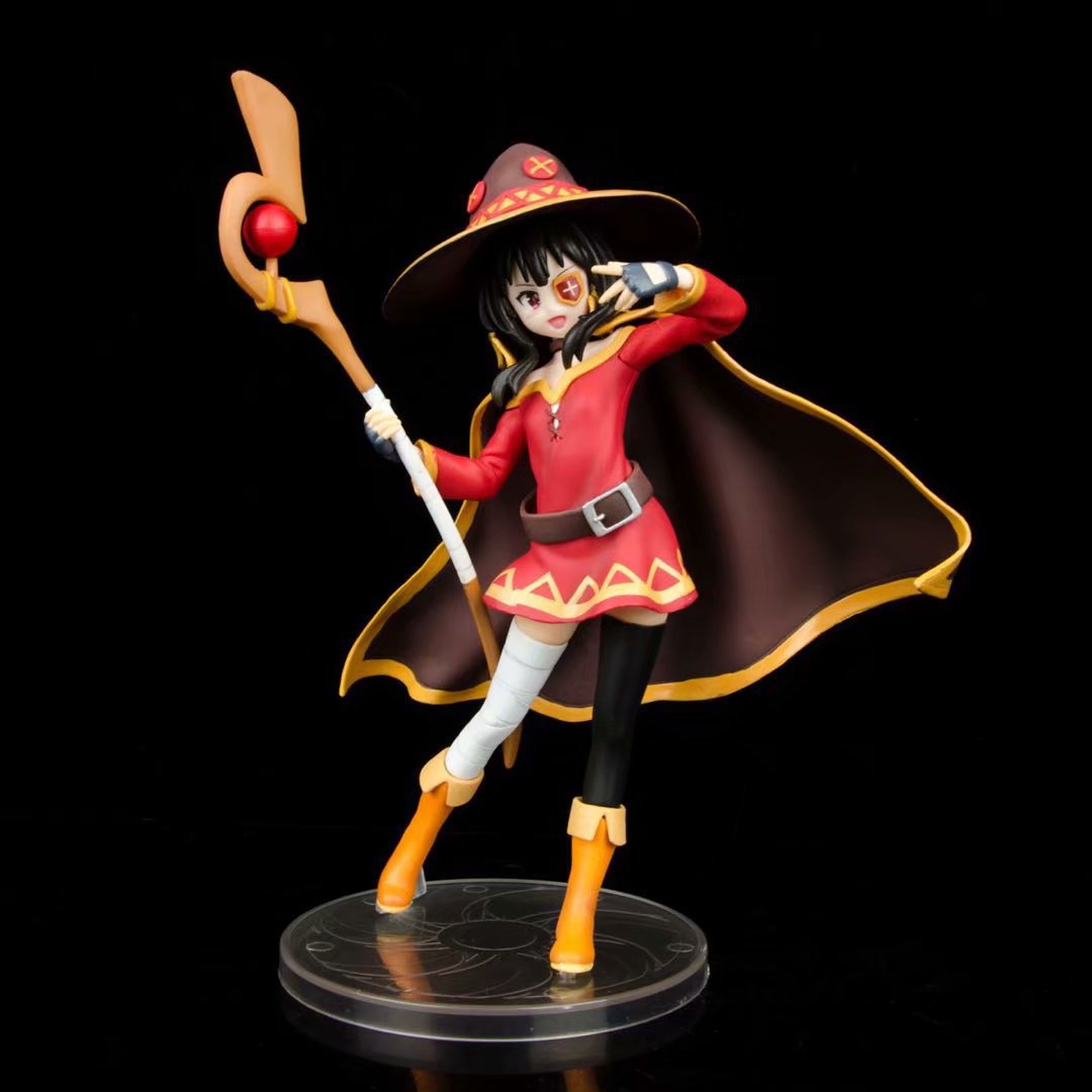 为美好的世界献上祝福大魔法师红传说惠惠手办盒装公仔