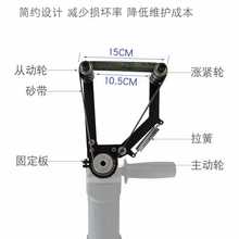 角磨机改装变砂带机架圆管型打磨刀抛光除锈焊点毛刺扶手金属电动
