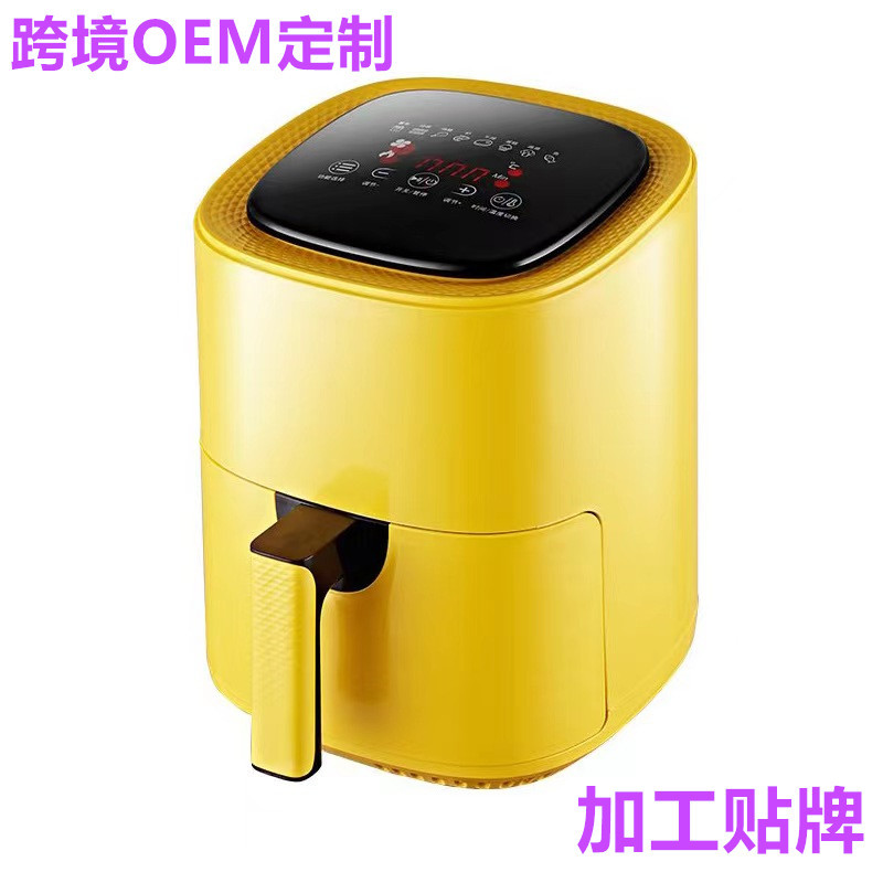 small household appliances foreign trade oem cross-border customization 5l liter large capacity smart computer model electric oven air fryer