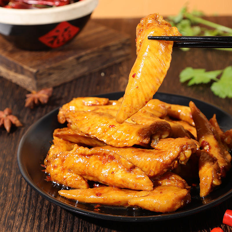 四川特色冷吃鸡尖休闲鸡肉类零食450g/袋开袋即食麻辣香冷吃鸡尖