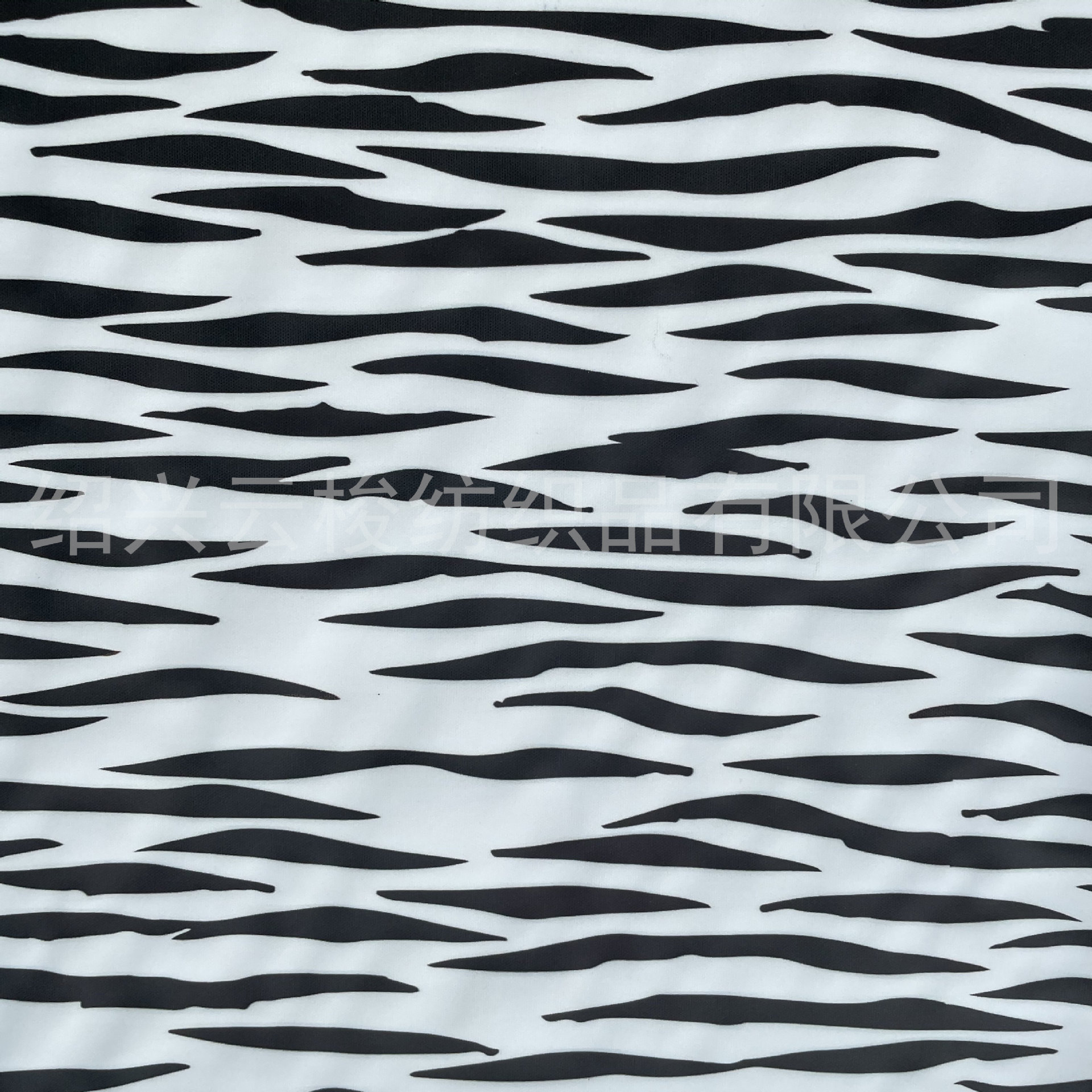 pu面料黑白条纹