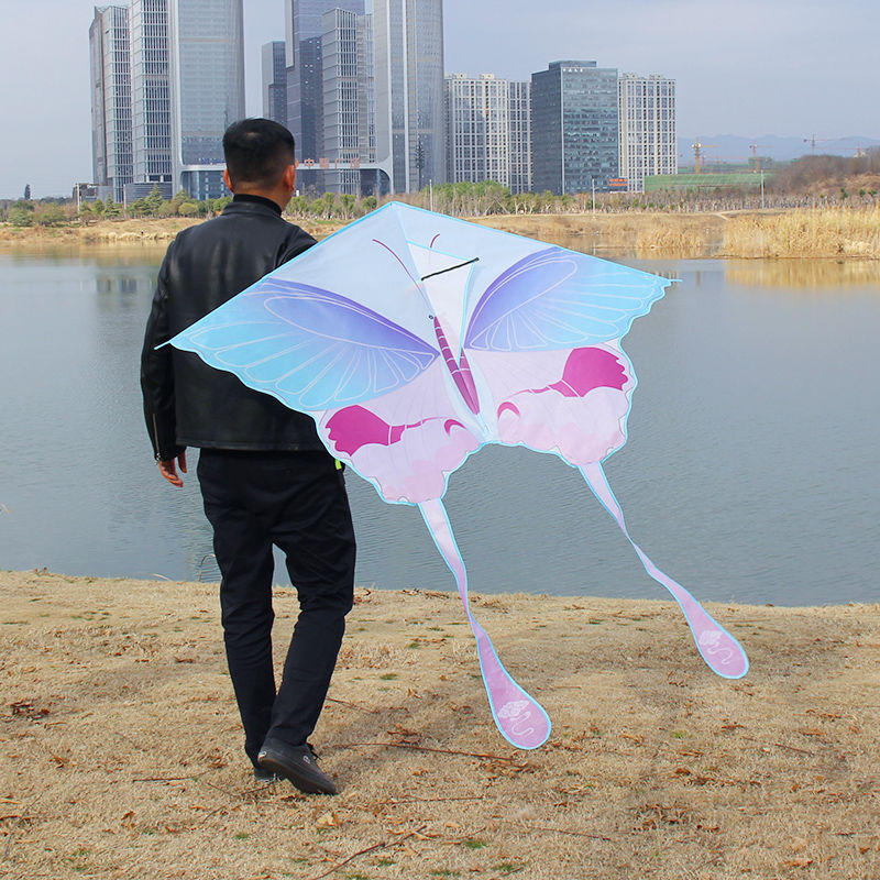 Kite New Couple Butterfly Style Kite Internet Celebrity Adults Breeze Easy to Fly Children Newbie Beginner One Piece Wholesale