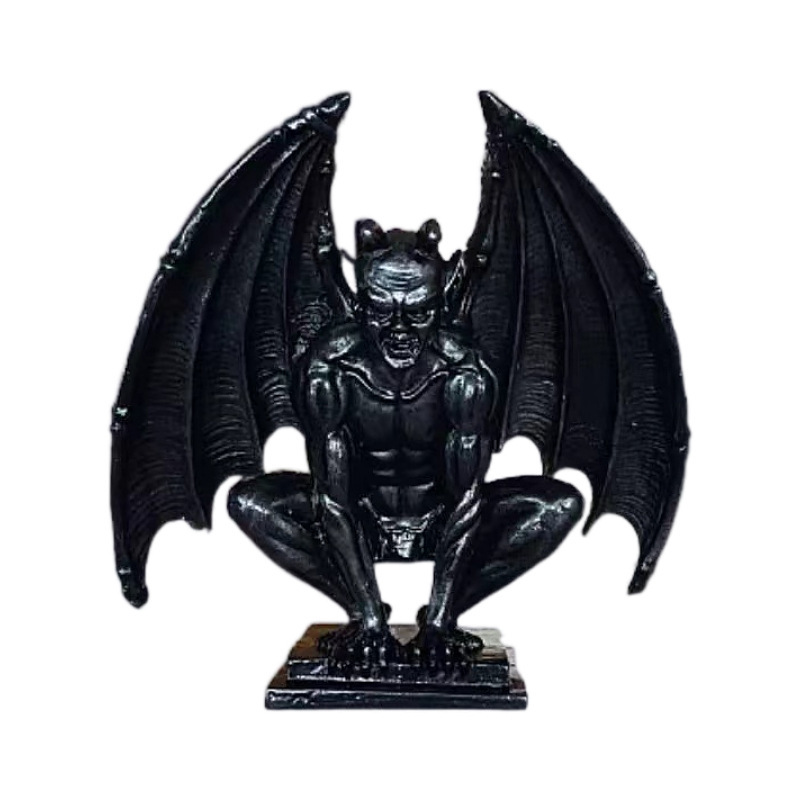恶魔天使翅膀摆件天使纪念与救赎雕像家居装饰品树脂工艺品-阿里巴巴