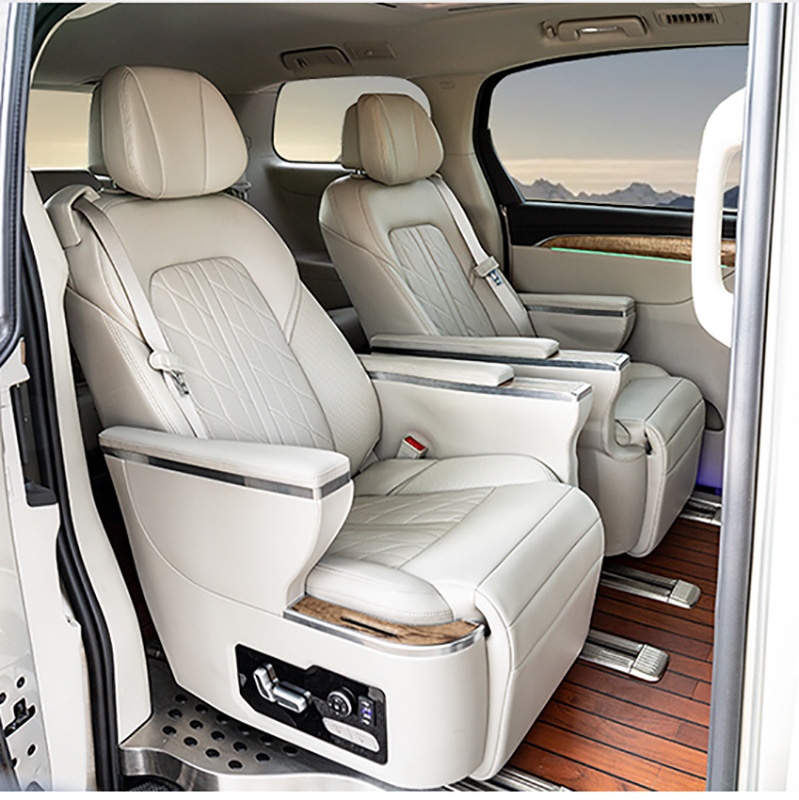 gl8航空座椅改装 奥德赛艾力绅商务车房车中排后排汽车电动座椅