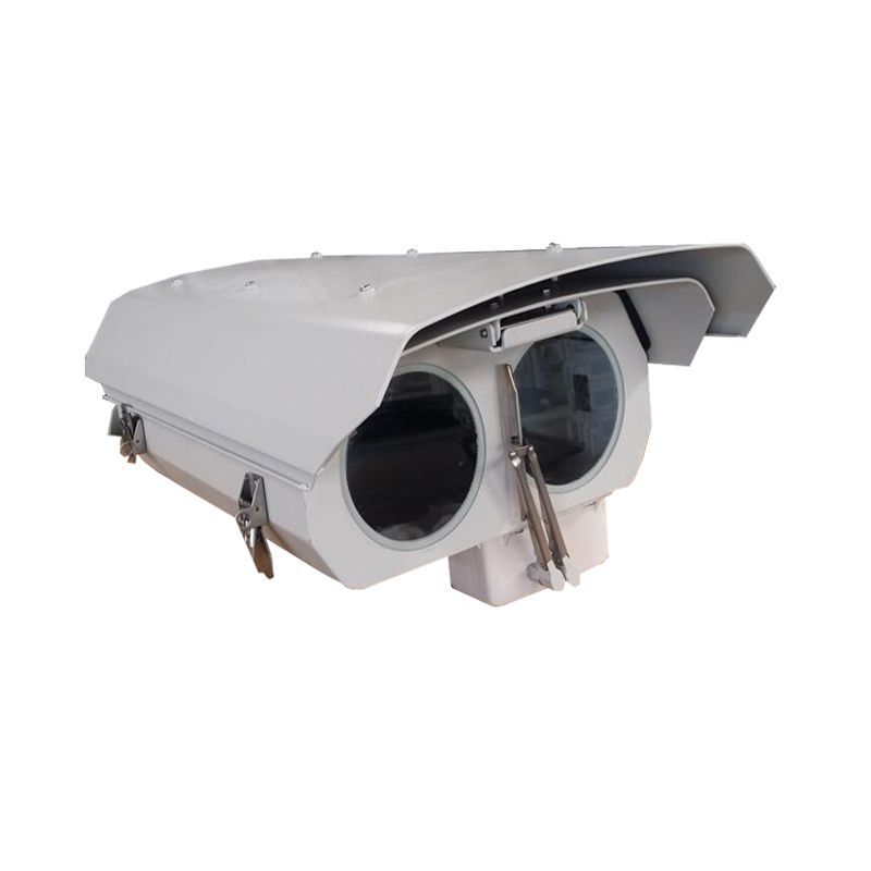厂家现货亚安室外防水防尘红外热成像18寸枪机监控双舱护罩外壳