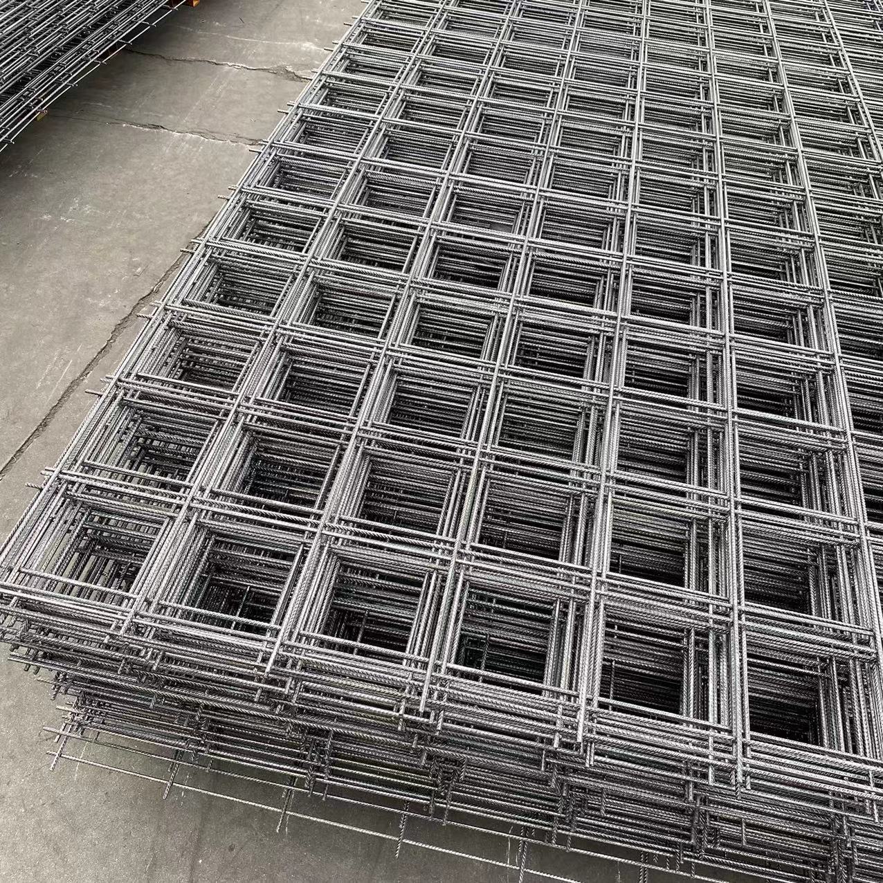 航磊4mm建筑桥梁钢筋网片隧道用焊接网楼房地面钢丝网-阿里巴巴