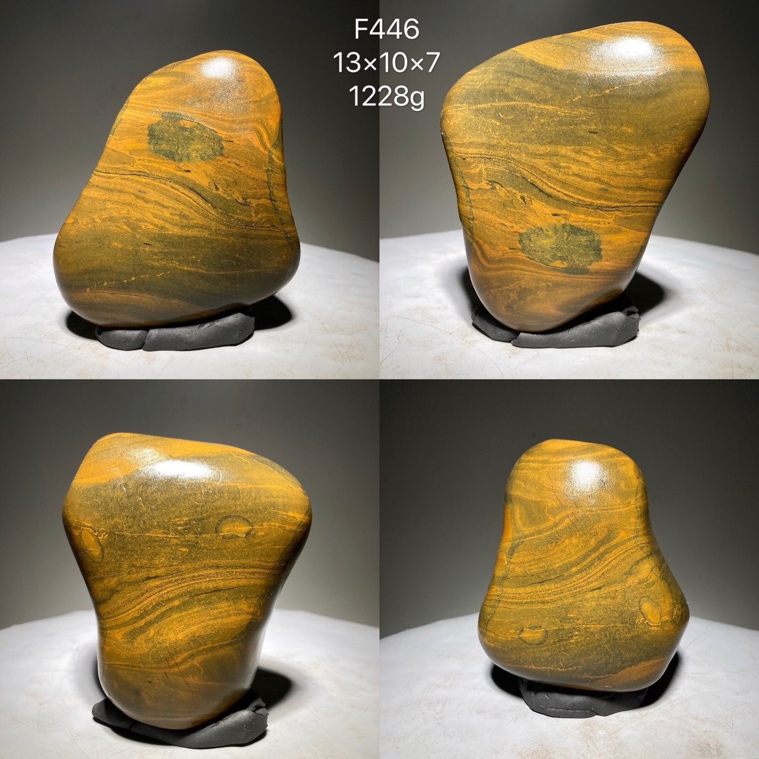 1大湾石人物石画面石彩陶石天然奇石原石石头摆件观赏石高端客厅