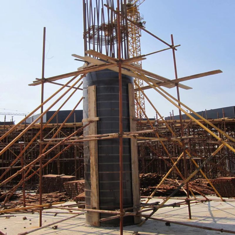 建筑圆模圆柱模圆柱木模道路井筒电力基础桩圆模板寺庙古建圆模具