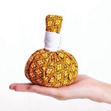 泰国泰式草药球养生球草药包软药球spa球按摩球200g热敷理疗_阿里巴巴