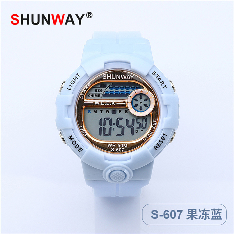 [Factory] Internet Celebrity Ins Unicorn Electronic Watch Waterproof Luminous Watch Multi-Functional Sports Watch for Teenagers